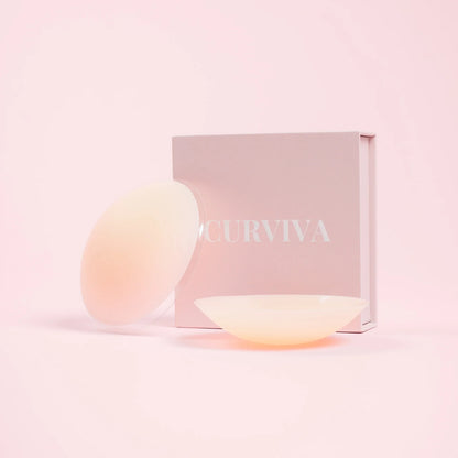 Curviva® Pezoneras Circulares de Silicona Ultralivianos